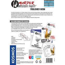 KOSMOS - Murder Mystery Party - Tödlicher Wein - Das Krimi-Dinner für zu Hause