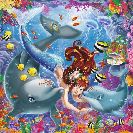 Ravensburger - Bezaubernde Meerjungfrauen, 3 x 49 Teile
