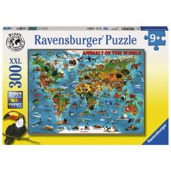 Ravensburger - Tiere rund um die Welt, 300 Teile