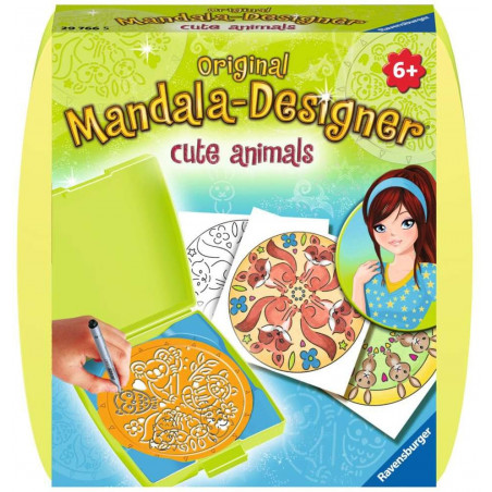 Ravensburger - Mandala-Designer - Mini Mandala-Designer - Cute Animals