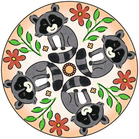 Ravensburger - Mandala-Designer - Mini Mandala-Designer - Cute Animals