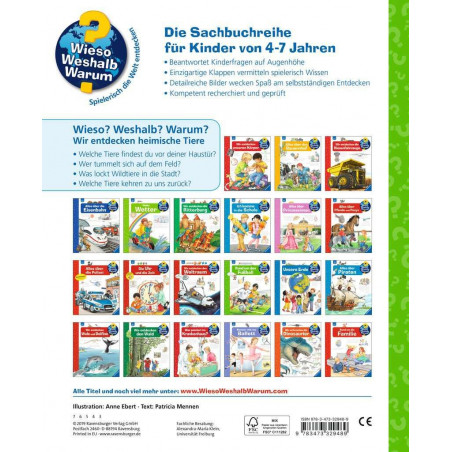 Ravensburger - Wieso? Weshalb? Warum? Wir entdecken heimische Tiere, Band 71