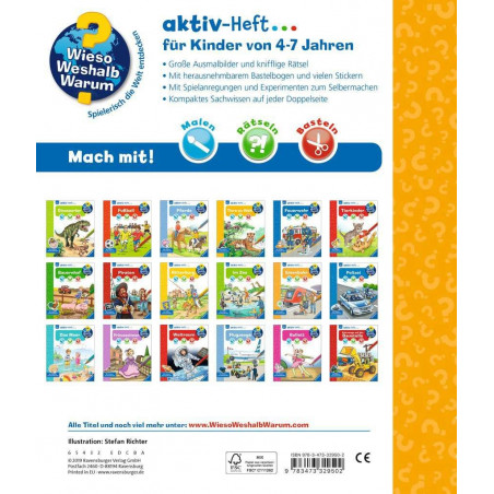 Ravensburger - Wieso? Weshalb? Warum? aktiv-Heft: Erde