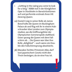 moses. - Pocket Quiz - Royals