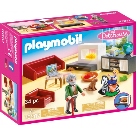 PLAYMOBIL 70207 - Dollhouse - Gemütliches Wohnzimmer