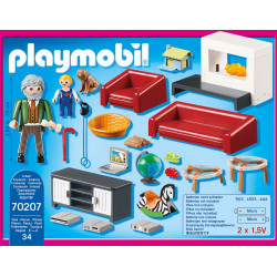 PLAYMOBIL 70207 - Dollhouse - Gemütliches Wohnzimmer