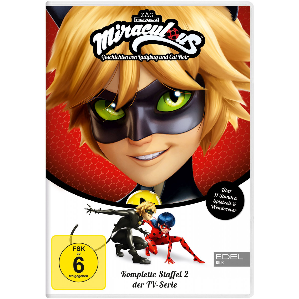 Edel:KIDS DVD - Miraculous - Geschichten von Ladybug und Cat Noir - DVD Staffel 2