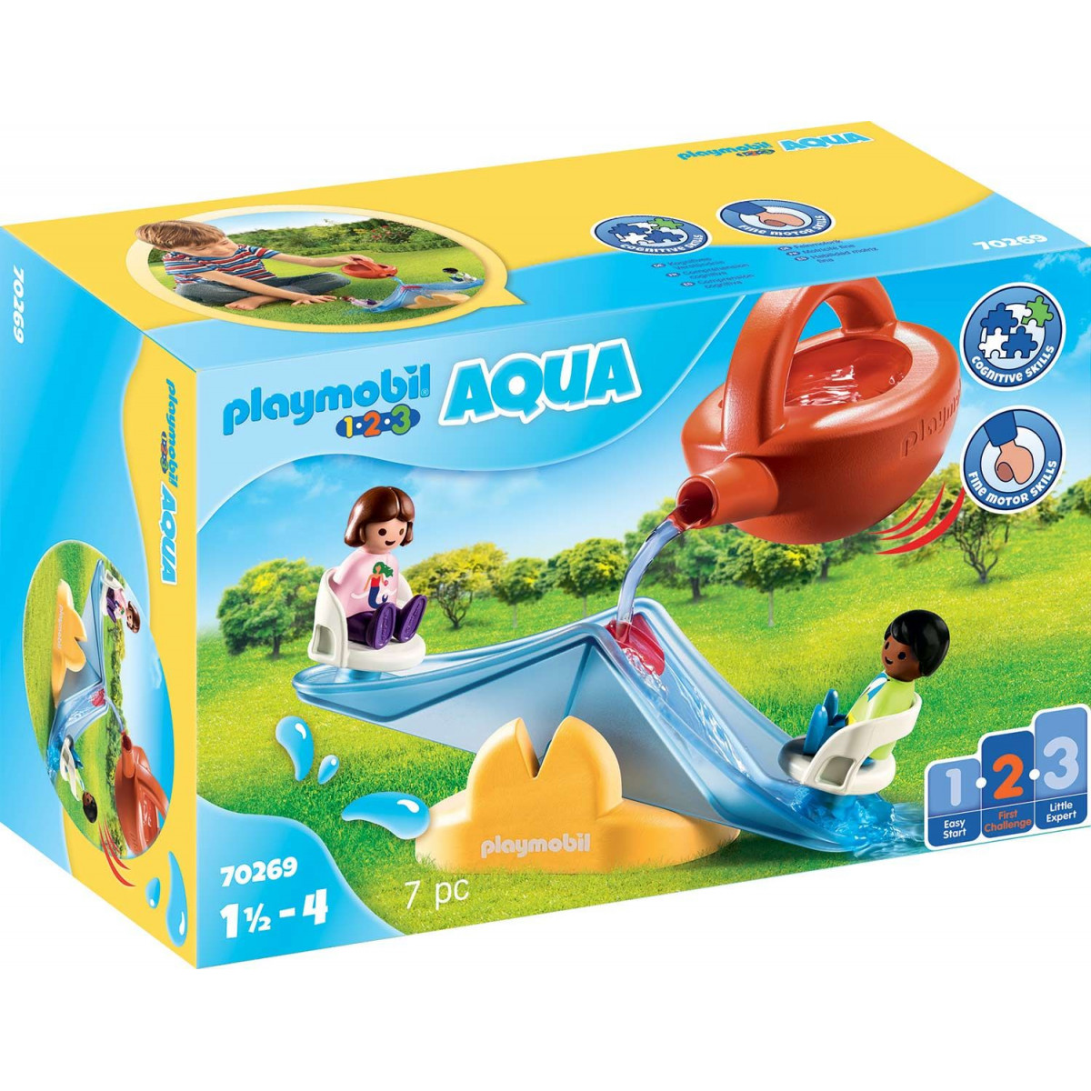 PLAYMOBIL 1.2.3. - 70269 Aqua - Wasserwippe mit Gießkanne