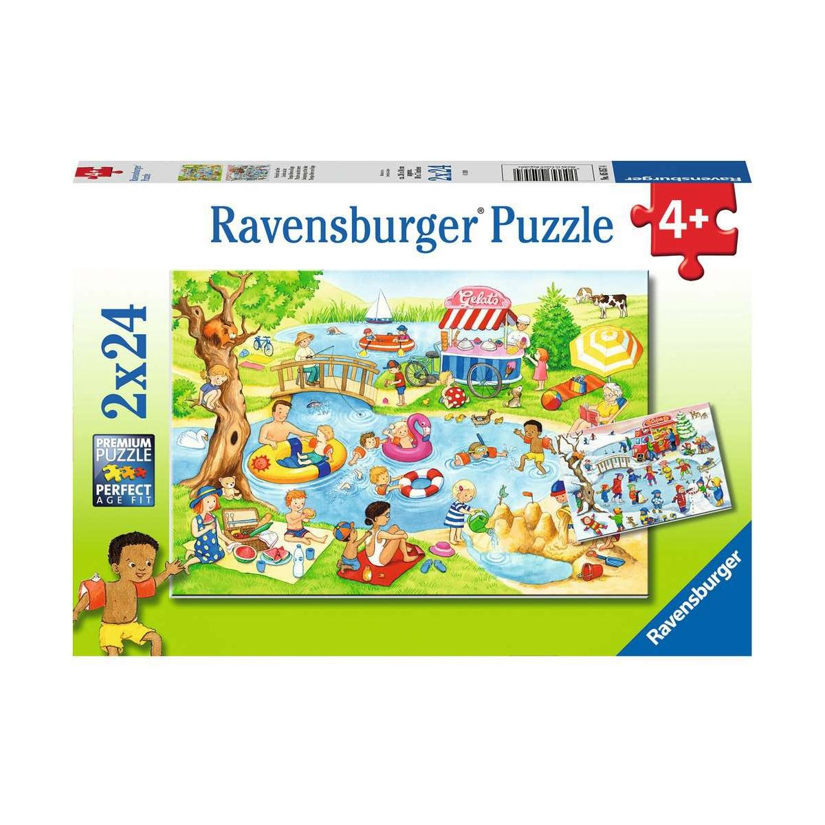 Ravensburger - Freizeit am See, 2 x 24 Teile