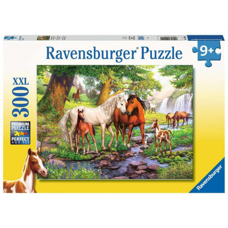 Ravensburger - Wildpferde am Fluss, 300 Teile