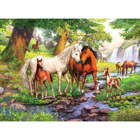 Ravensburger - Wildpferde am Fluss, 300 Teile