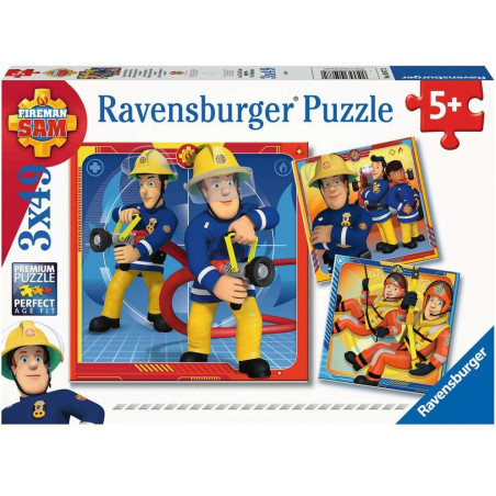 Ravensburger - Unser Held Sam, 3 x 49 Teile