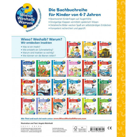 Ravensburger - Wieso? Weshalb? Warum? Wir entdecken Insekten, Band 39
