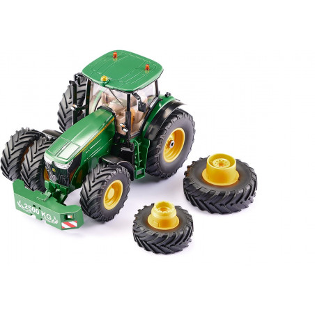 SIKU - John Deere 7290R mit Doppelreifen und Bluetooth
