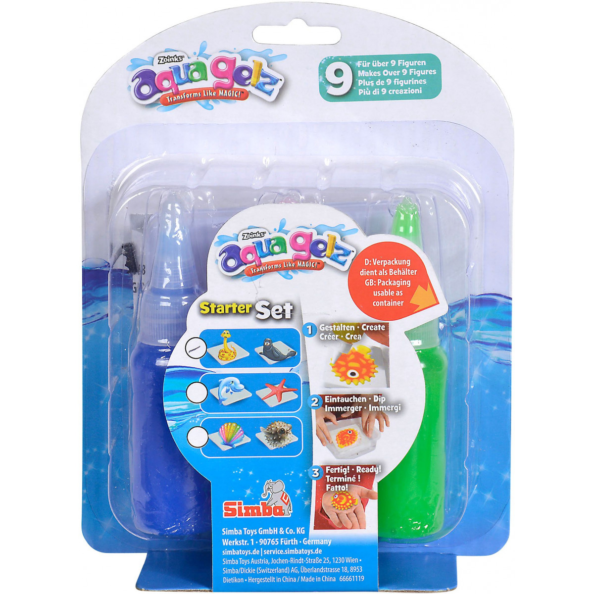 Simba - Aqua Gelz - Starter Set