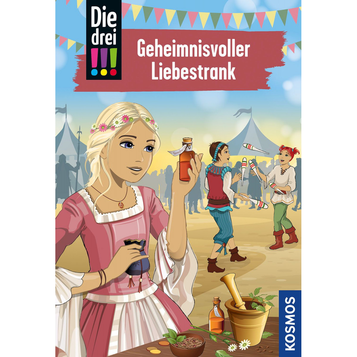 KOSMOS - Die drei !!! - Geheimnisvoller Liebestrank, Band 87