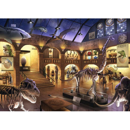 Ravensburger - EXIT Puzzle Kids Im Naturkundemuseum, 368 Teile