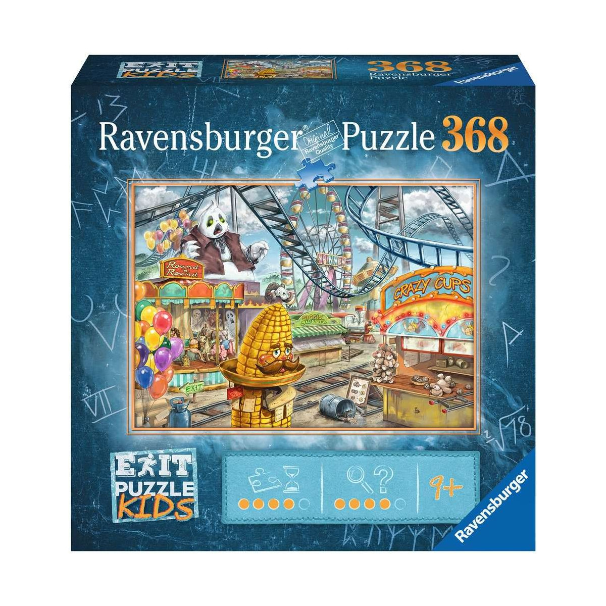 Ravensburger - EXIT Puzzle Kids Im Freizeitpark, 368 Teile