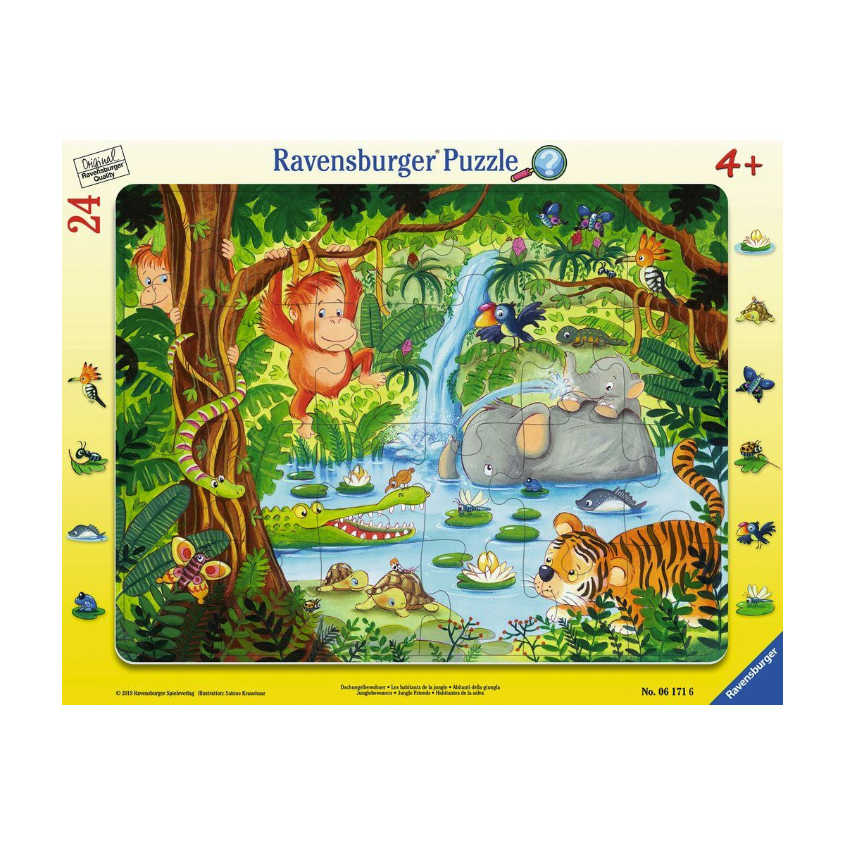 Ravensburger - Dschungelbewohner, 24 Teile