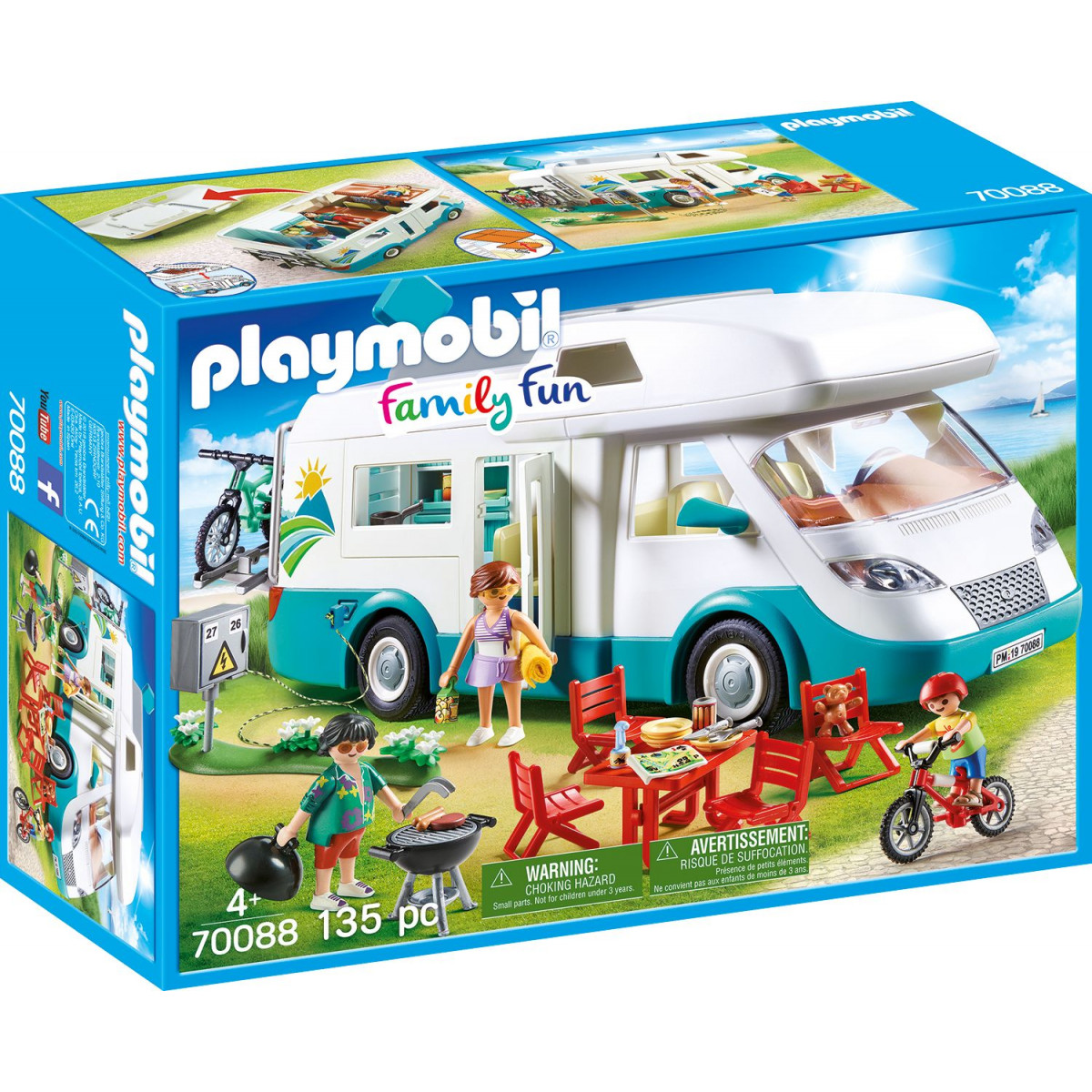 PLAYMOBIL 70088 - Family Fun - Familien-Wohnmobil PLAYMOBIL 70088 - Family Fun - Familien-Wohnmobil