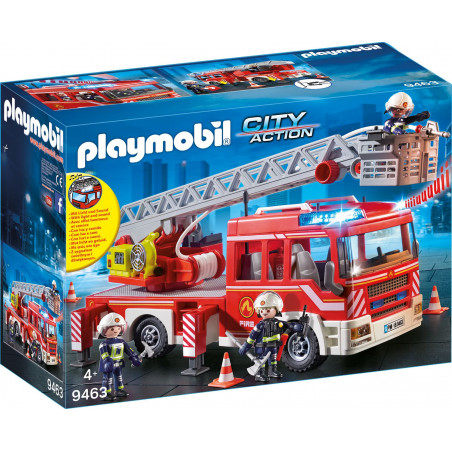 PLAYMOBIL 9463 - Action Heroes - Feuerwehr-Leiterfahrzeug