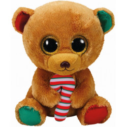 Ty Plüsch - Beanie Buddies - Bella, Bär mit Zuckerstange 24cm