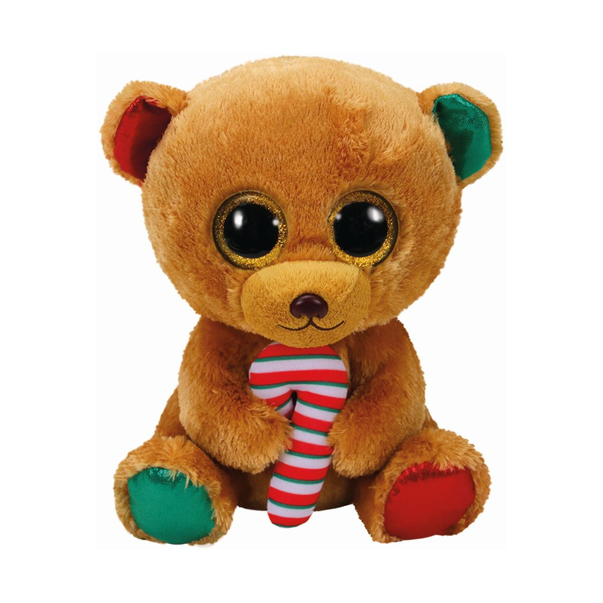 Ty Plüsch - Beanie Buddies - Bella, Bär mit Zuckerstange 24cm