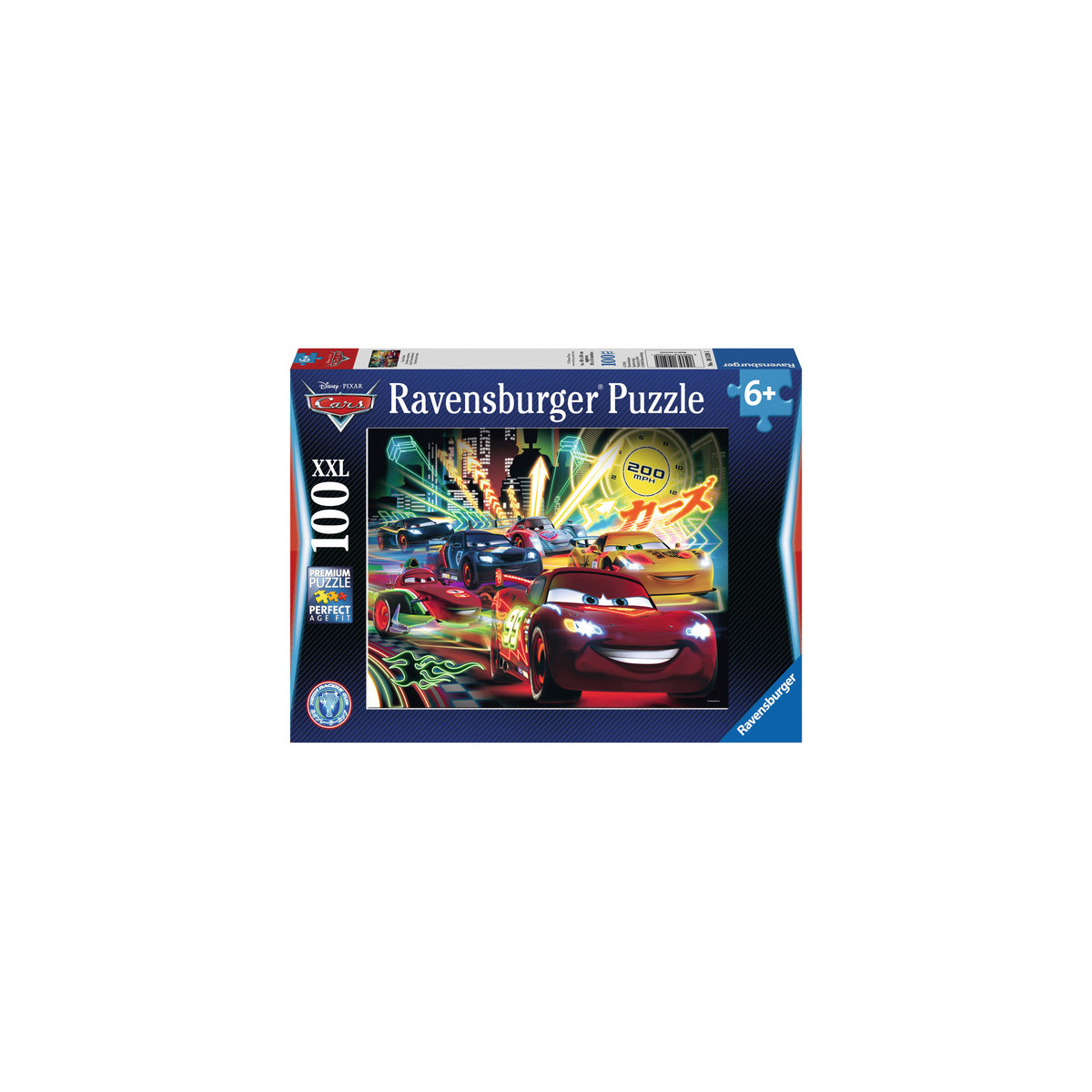 Ravensburger - Cars Neon, 100 Teile