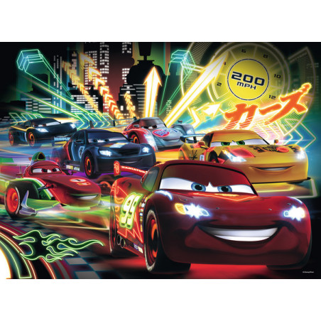 Ravensburger - Cars Neon, 100 Teile