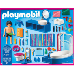 PLAYMOBIL 70211 - Dollhouse - Badezimmer