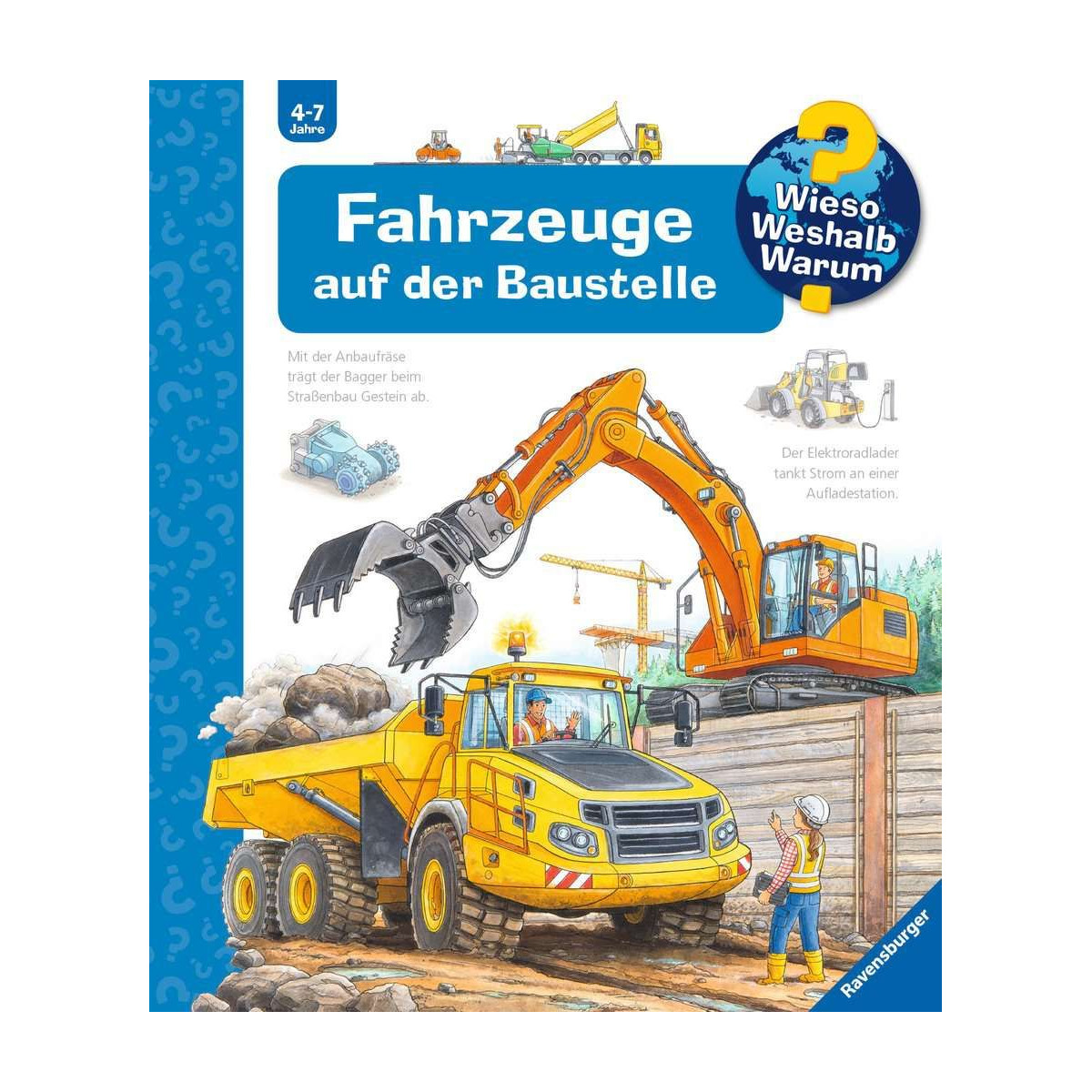 Ravensburger - Wieso? Weshalb? Warum? Fahrzeuge auf der Baustelle, Band 7