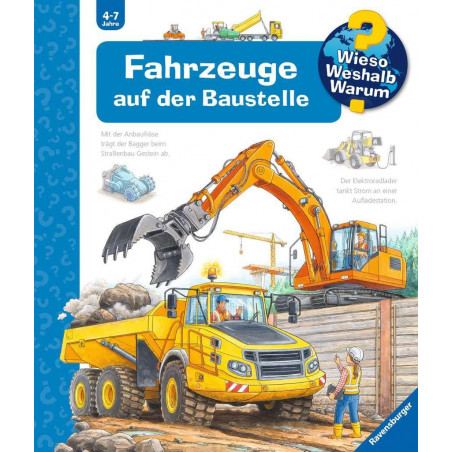 Ravensburger - Wieso? Weshalb? Warum? Fahrzeuge auf der Baustelle, Band 7