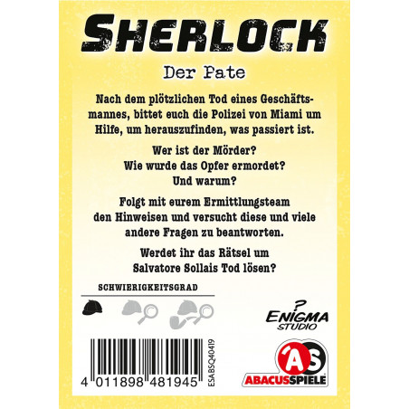 ABACUSSPIELE - Sherlock - Der Pate