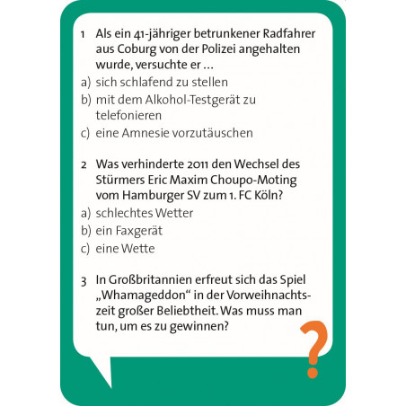 moses. - Pocket Quiz - Realer Irrsinn