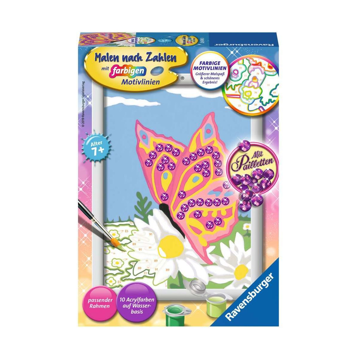 Ravensburger - Malen nach Zahlen - Schmetterling