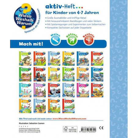 Ravensburger - Wieso? Weshalb? Warum? aktiv-Heft: Flugzeuge
