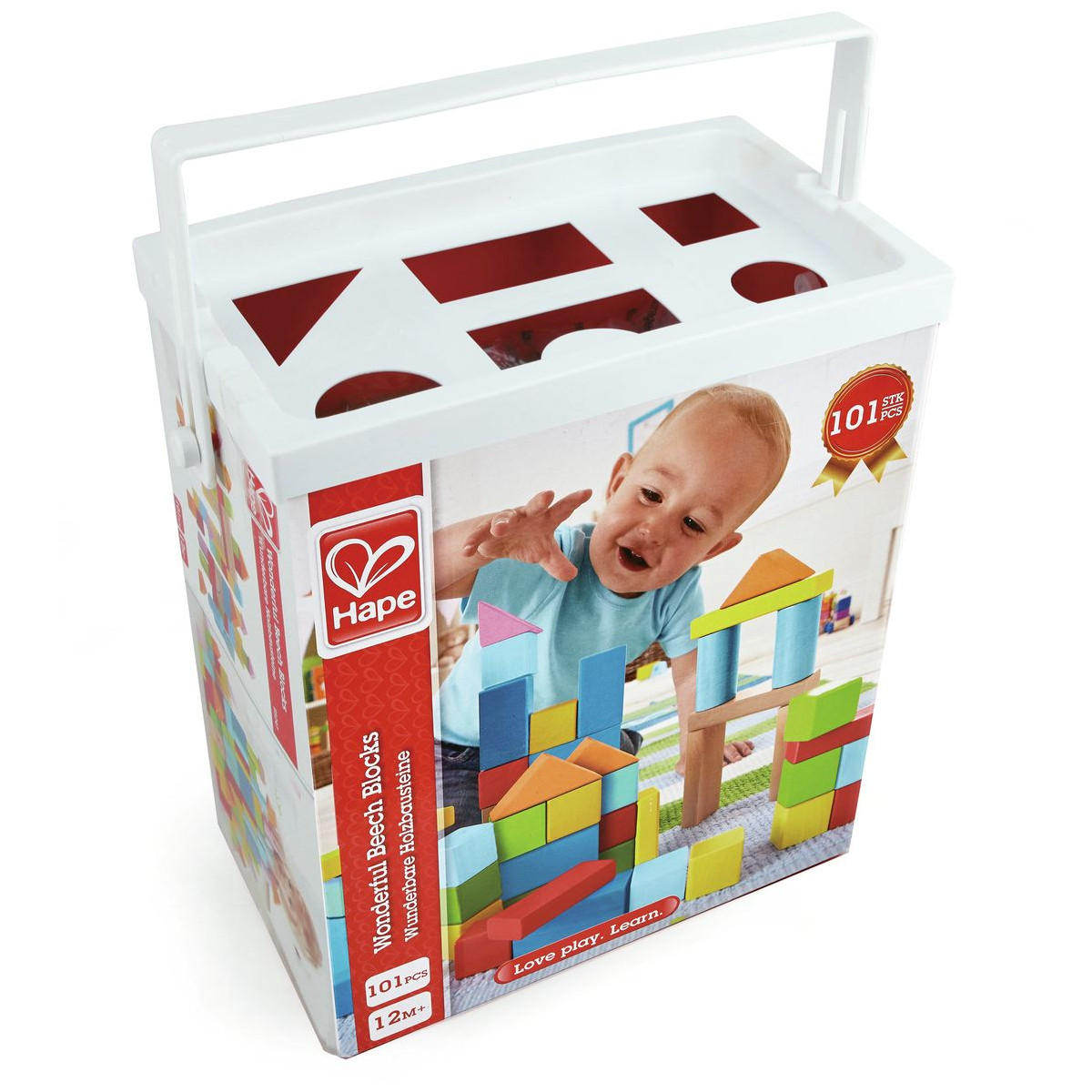 Hape - Wunderbare Holzbausteine - 101 Teile