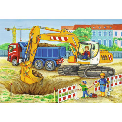 Ravensburger - Baustelle und Bauernhof, 2 x 12 Teile