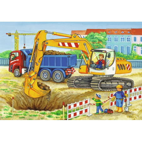 Ravensburger - Baustelle und Bauernhof, 2 x 12 Teile