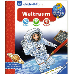 Ravensburger - Wieso? Weshalb? Warum? aktiv-Heft: Weltraum