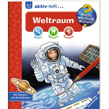 Ravensburger - Wieso? Weshalb? Warum? aktiv-Heft: Weltraum