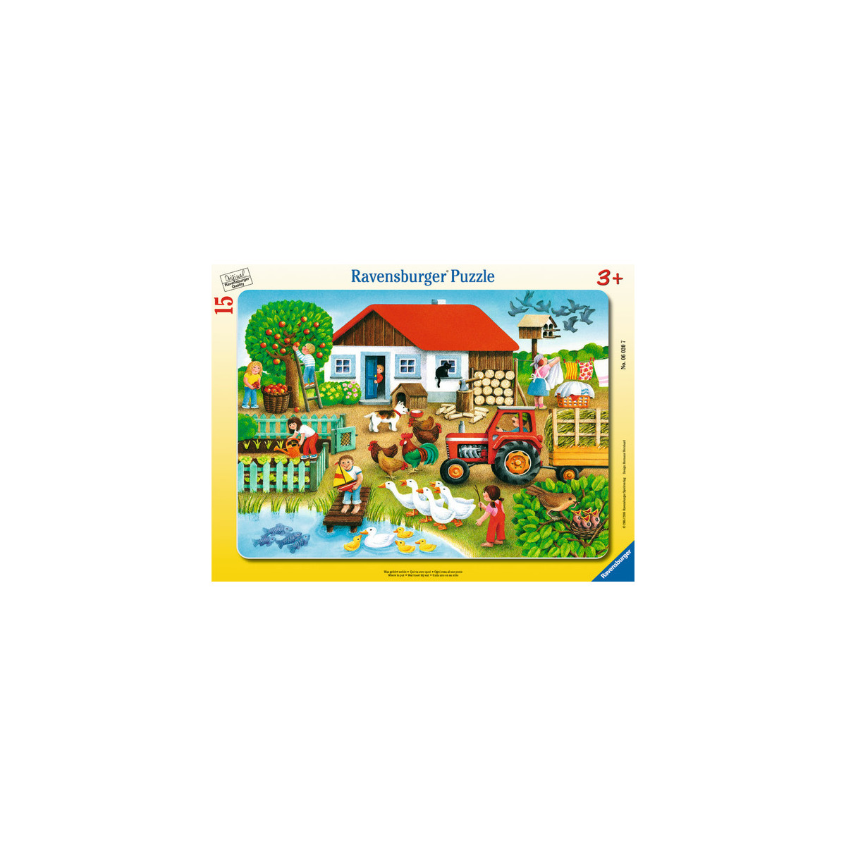 Ravensburger - Was gehört wohin?, 15 Teile