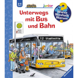 Ravensburger - Wieso? Weshalb? Warum? junior: Unterwegs mit Bus und Bahn, Band 63