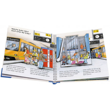 Ravensburger - Wieso? Weshalb? Warum? junior: Unterwegs mit Bus und Bahn, Band 63