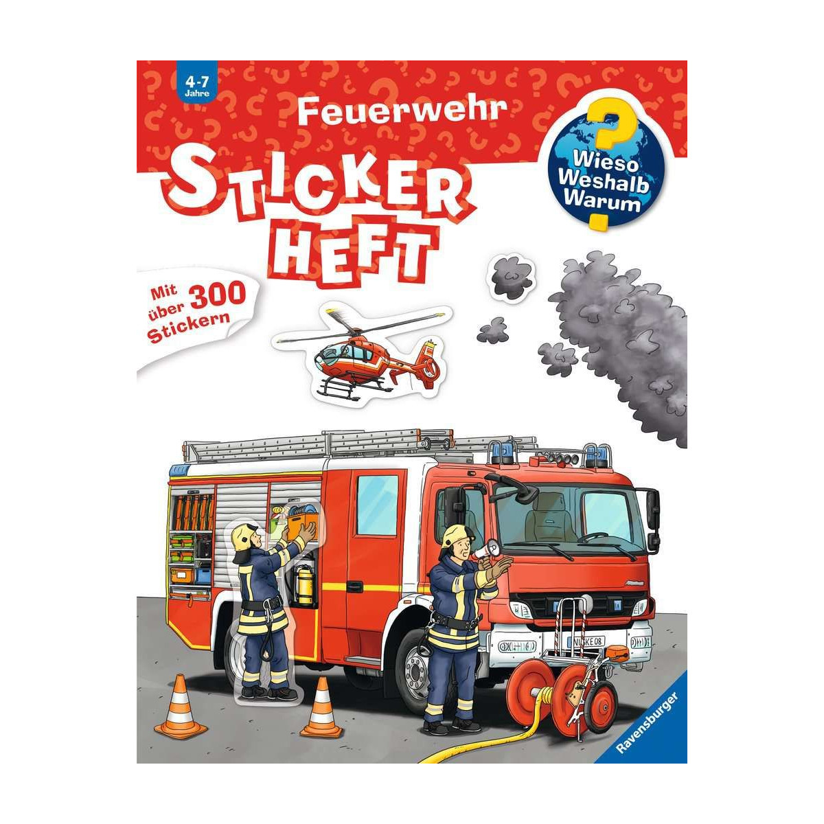 Ravensburger - Wieso? Weshalb? Warum? Stickerheft: Feuerwehr