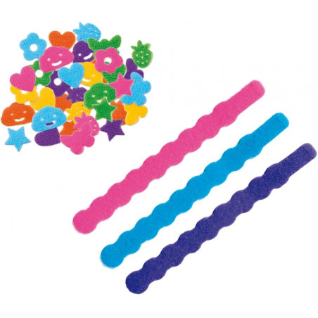SES Creative - Klettband Armbänder