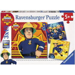 Ravensburger - Bei Gefahr Sam rufen, 3 x 49 Teile