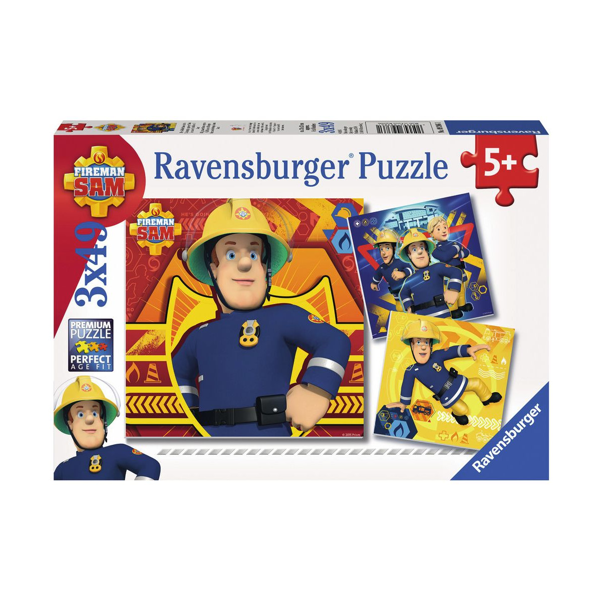 Ravensburger - Bei Gefahr Sam rufen, 3 x 49 Teile