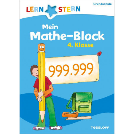 Tessloff - Lernstern - Mein Mathe-Malblock 4. Klasse