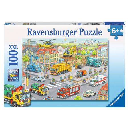 Ravensburger - Fahrzeuge in der Stadt, 100 Teile